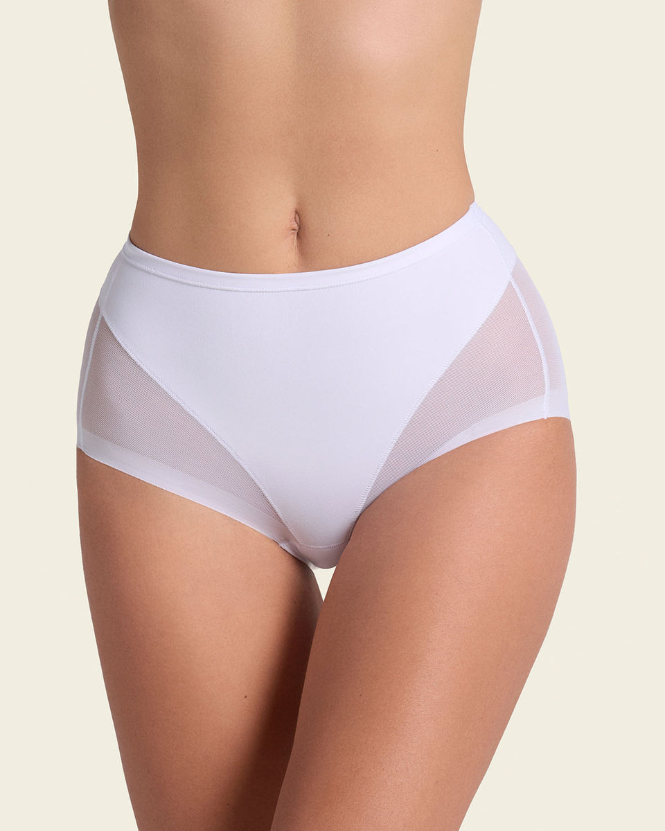 Braga clásica invisible con tul