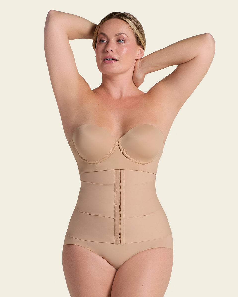 Faja cinturilla de control moderado tecnología skinfuse