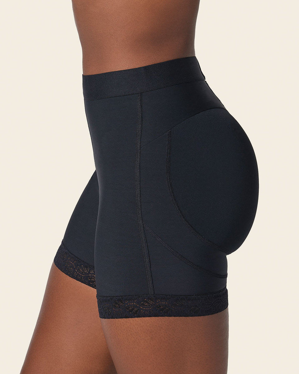 Braga faja tipo short levanta glúteos