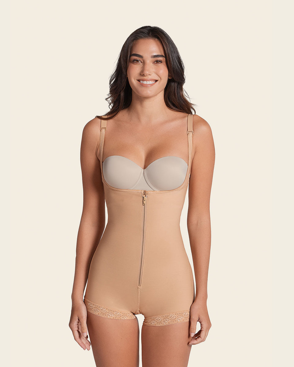Faja estilo body de compresión fuerte levanta glúteos