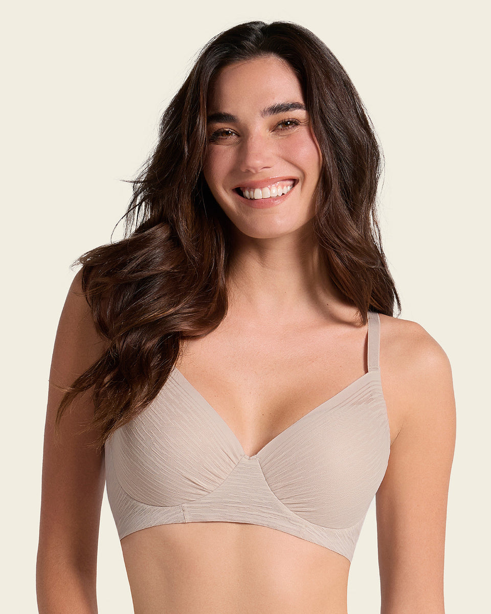Sujetador con cubrimiento total del pecho comfort fit