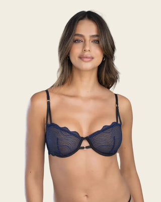 Sujetador Sensualidad Infinita#color_b55-azul-oscuro