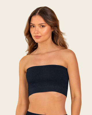 Top sin tirantes sin costuras#color_700-negro