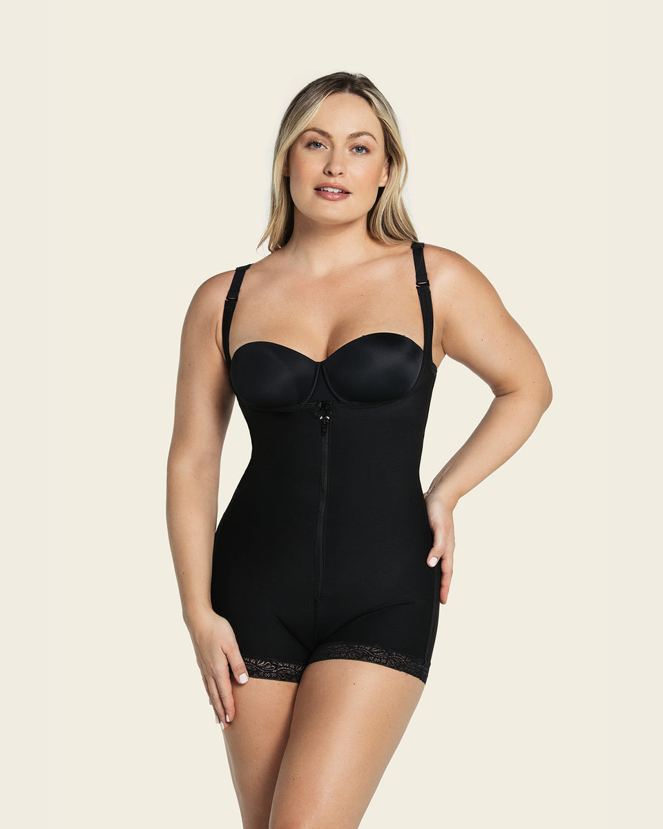 Faja estilo body de compresión fuerte levanta glúteos